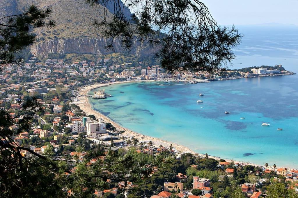 Ciuri Ciuri Mondello Villa ภายนอก รูปภาพ
